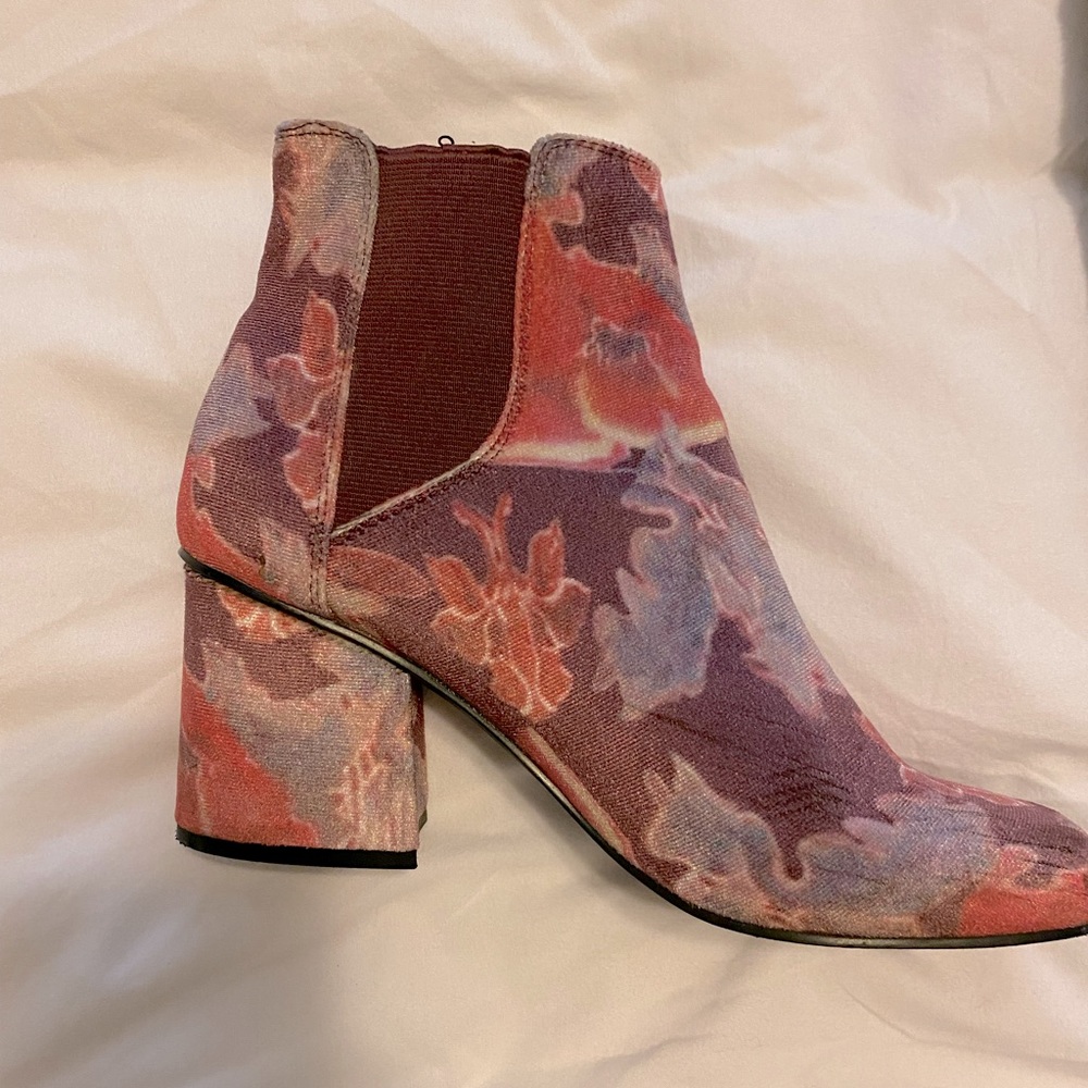 Floral Booties